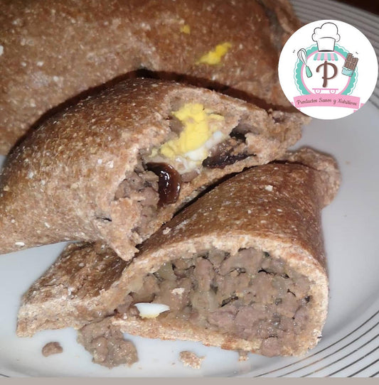 Empanadas fit con harina integral y de avena caramelizada,con alulosa Sugar fit 🌱 ✨ 🥟