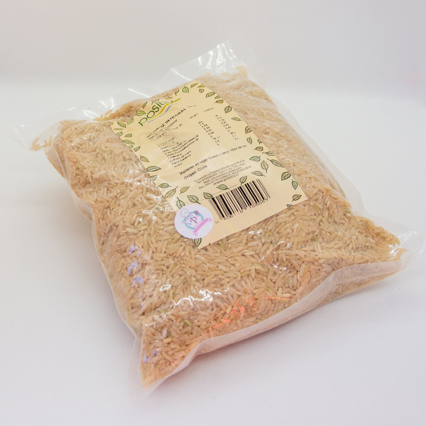 Arroz integral "Positiv" - 1kg
