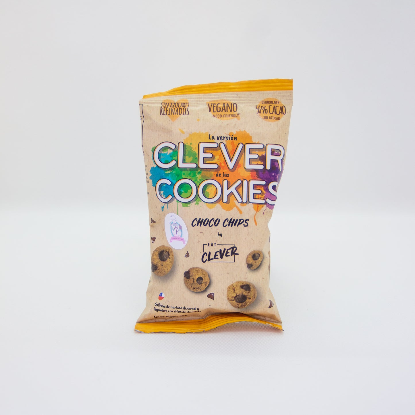 Clever chips d`foods galletas con chips de chocolate sin azúcar