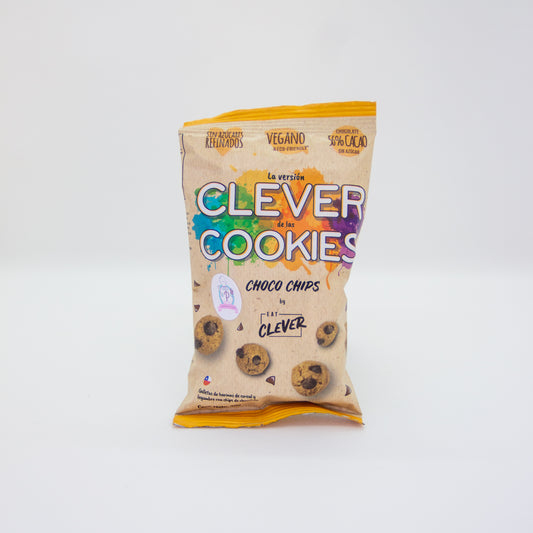Clever chips d`foods galletas con chips de chocolate sin azúcar