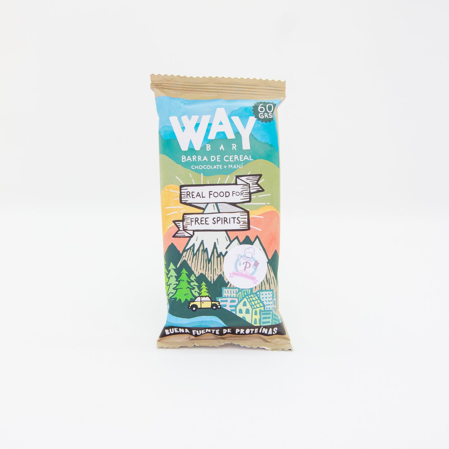 Barrita de cereal energética vegana "Way bar"
