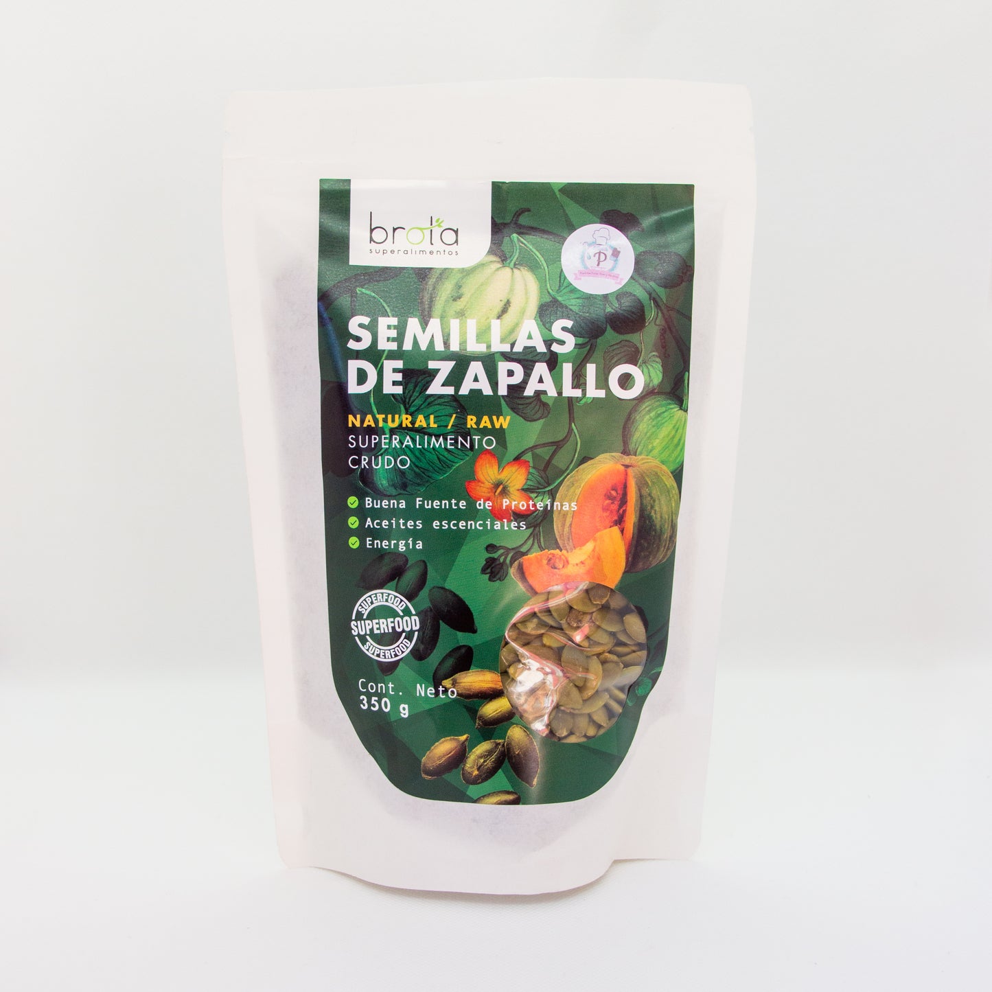 Semilla de zapallo natural "Brota" - 350gr