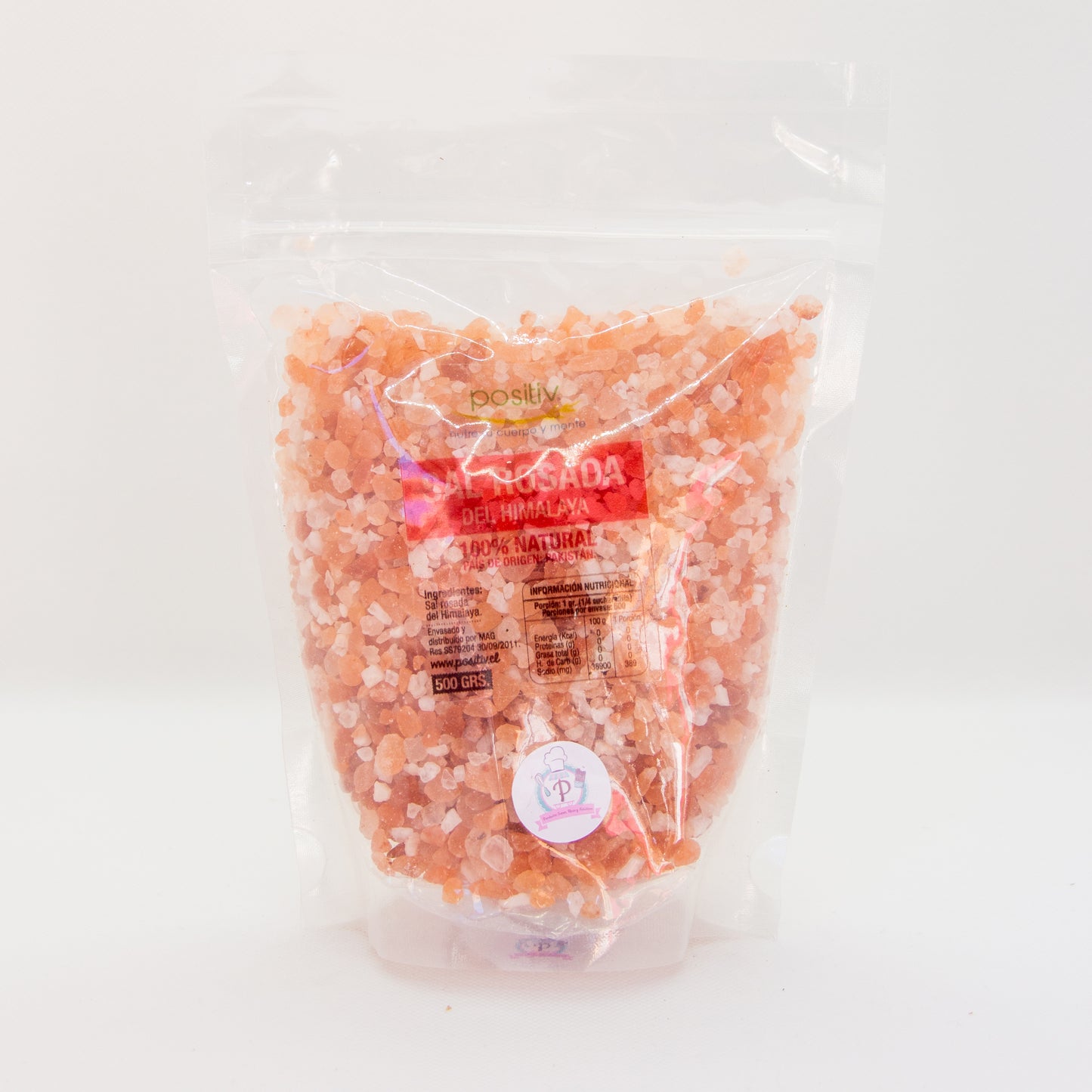 Sal rosada del himalaya gruesa "Positiv" - 500gr