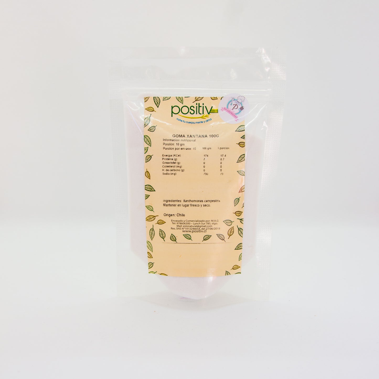 Goma xantana "Positiv" - 100gr