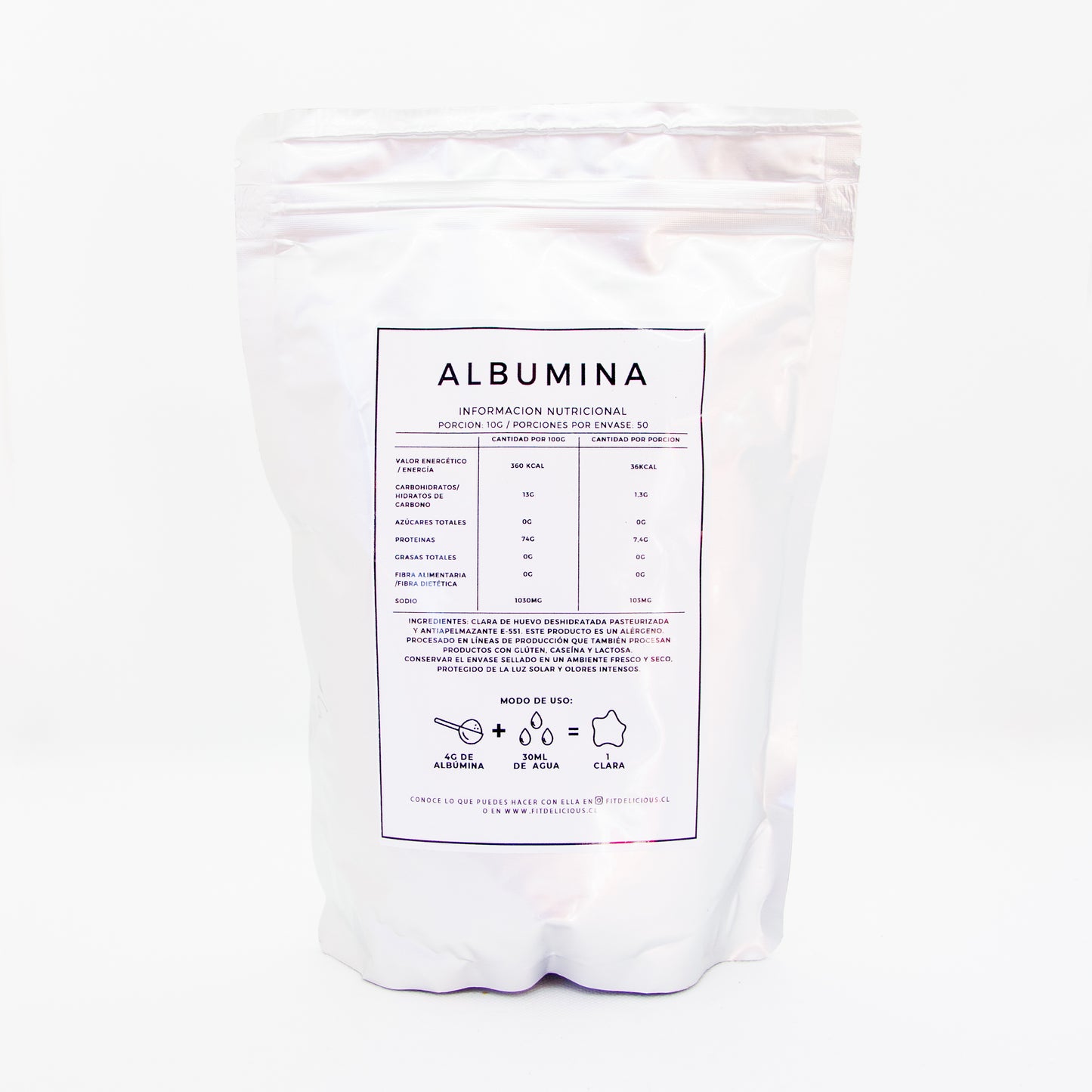 Cyber Albúmina (claras de huevo en polvo)