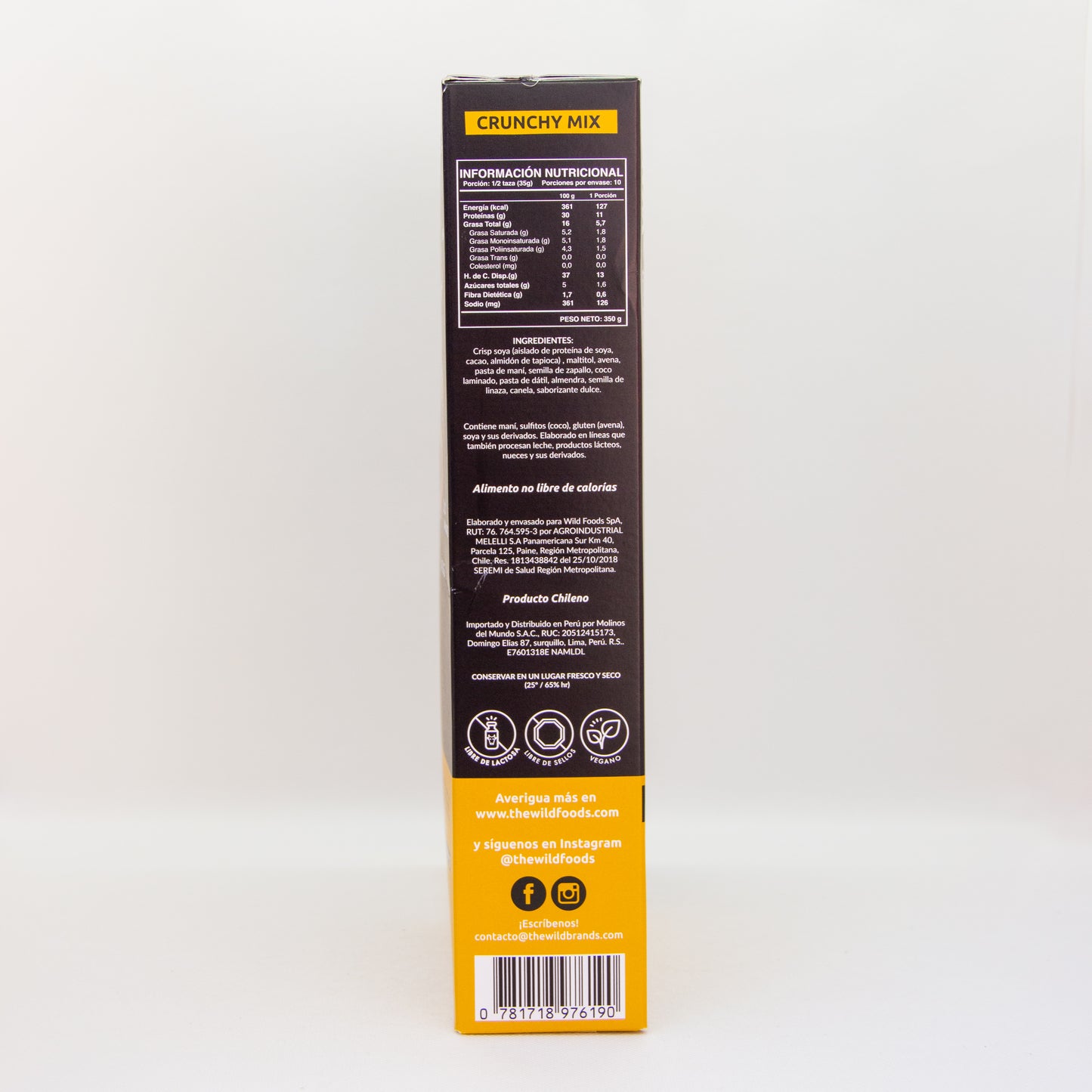 Oferta Granola natural "Wild protein" 350 gr