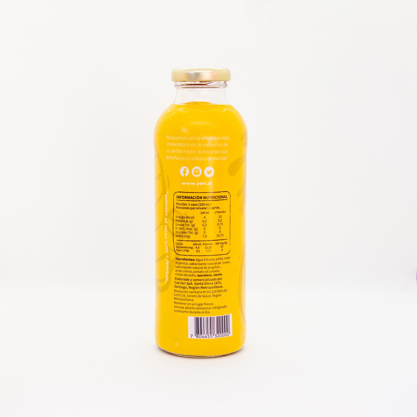Yerba mate sin azúcar "Caa yari"
