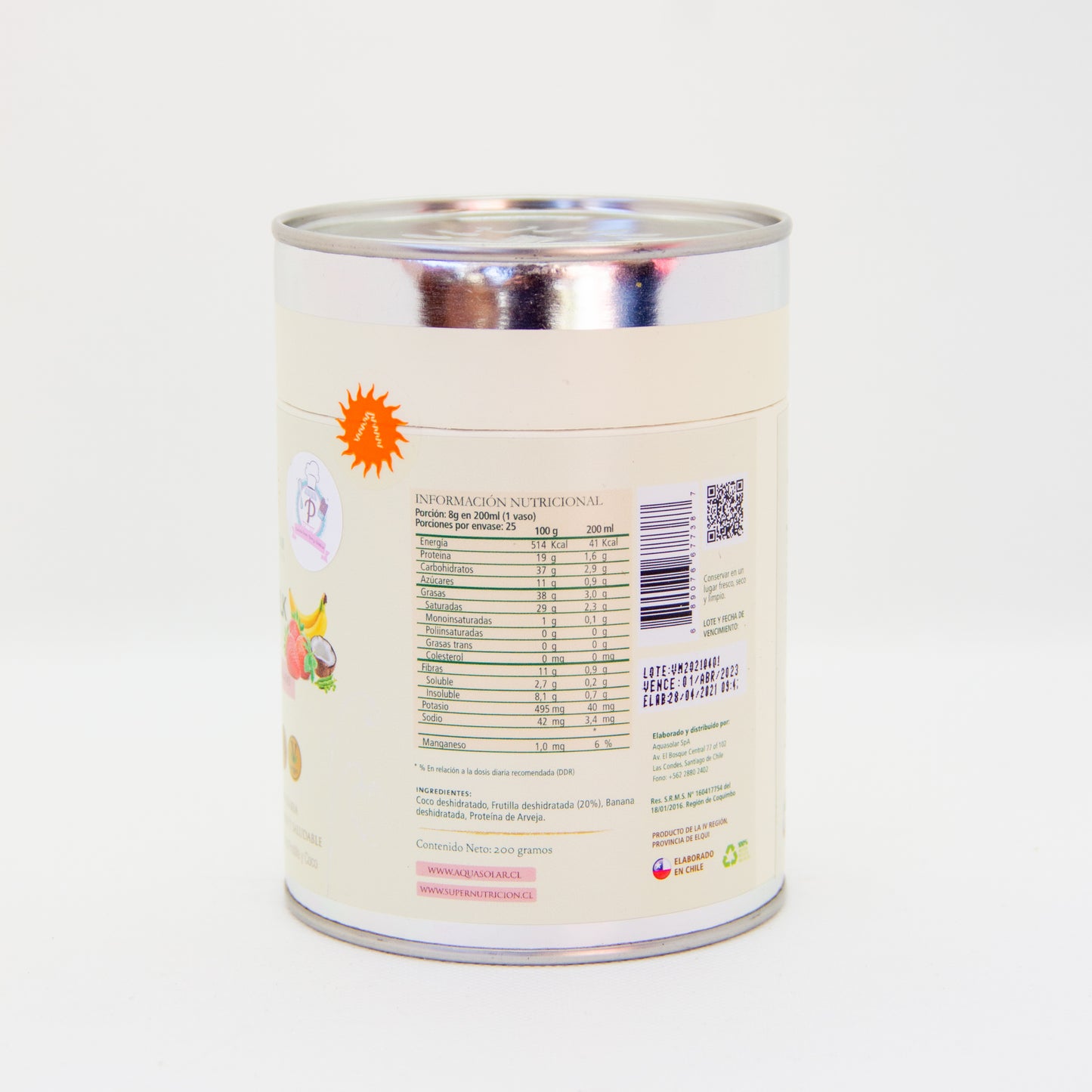 Oferta Leche en polvo vegetal orgánica VeggiMilk "Aqua solar"
