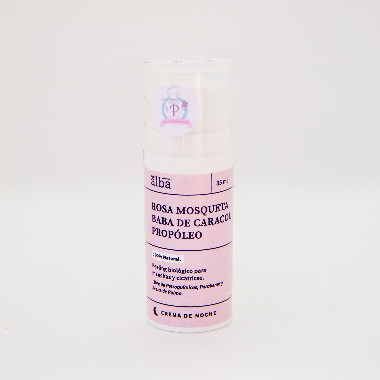 Crema nocturna anti age rosa mosqueta + despigmentante 35ml