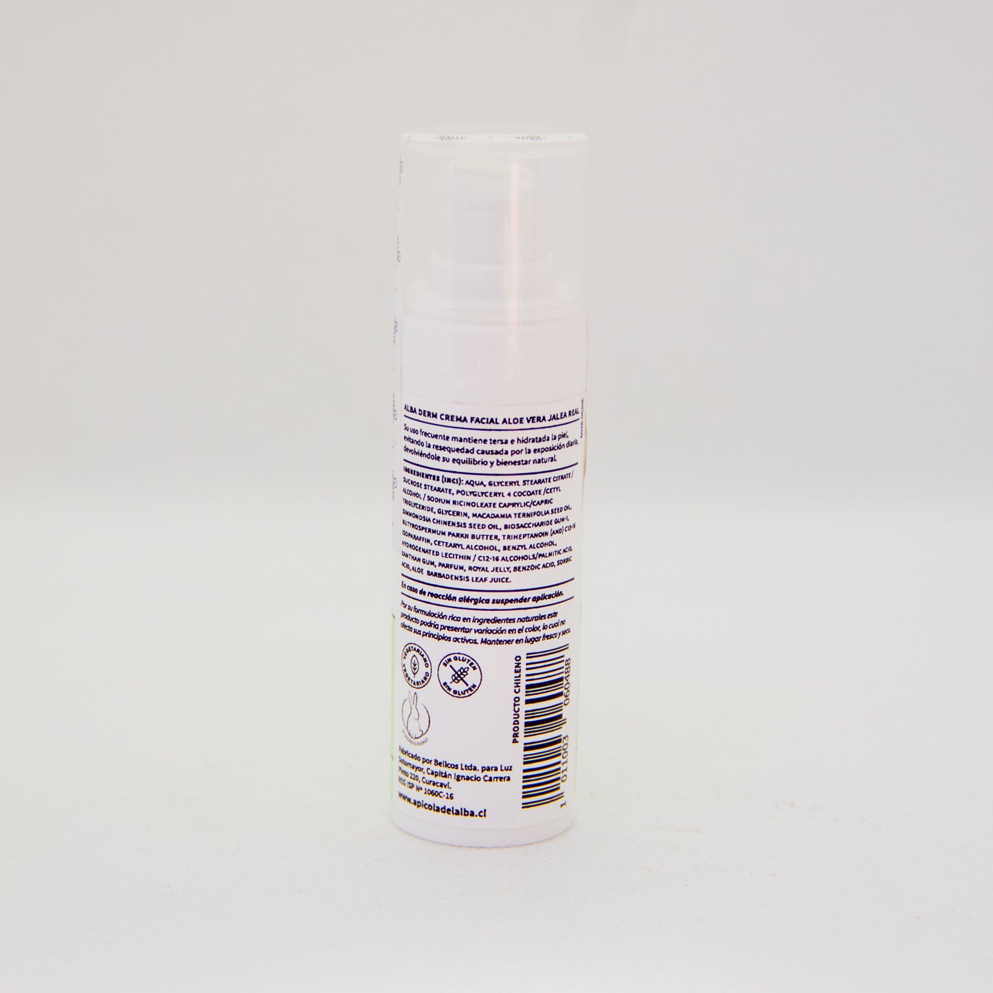 Crema facial Aloe vera jalea real + protector solar 35ml