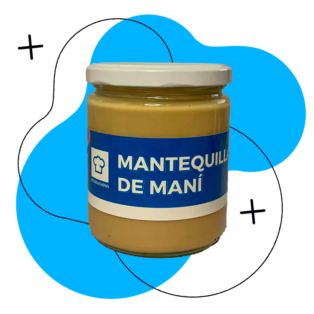 Mantequilla de maní 100% natural