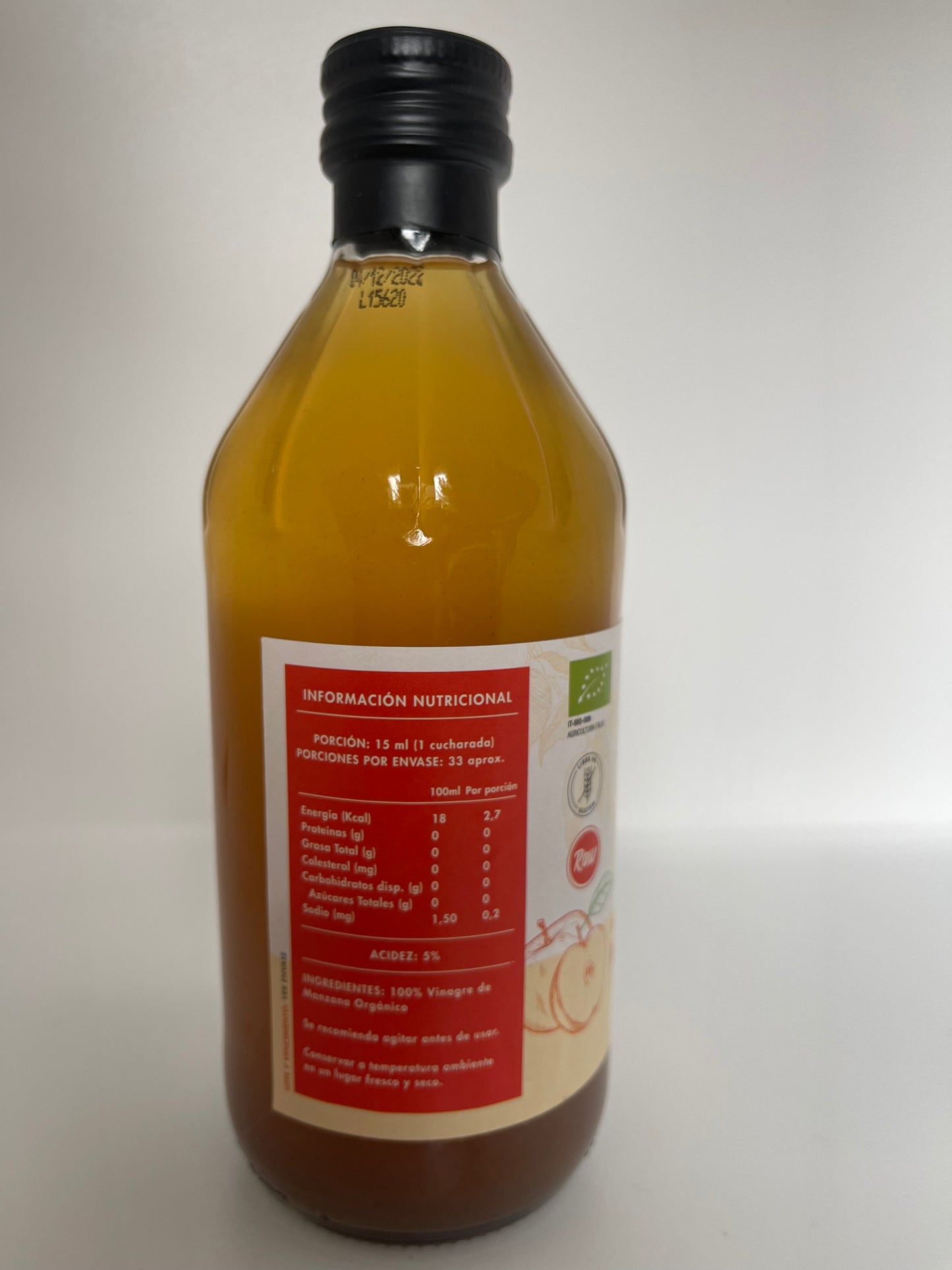 Vinagre de manzana orgánico "Manare" -