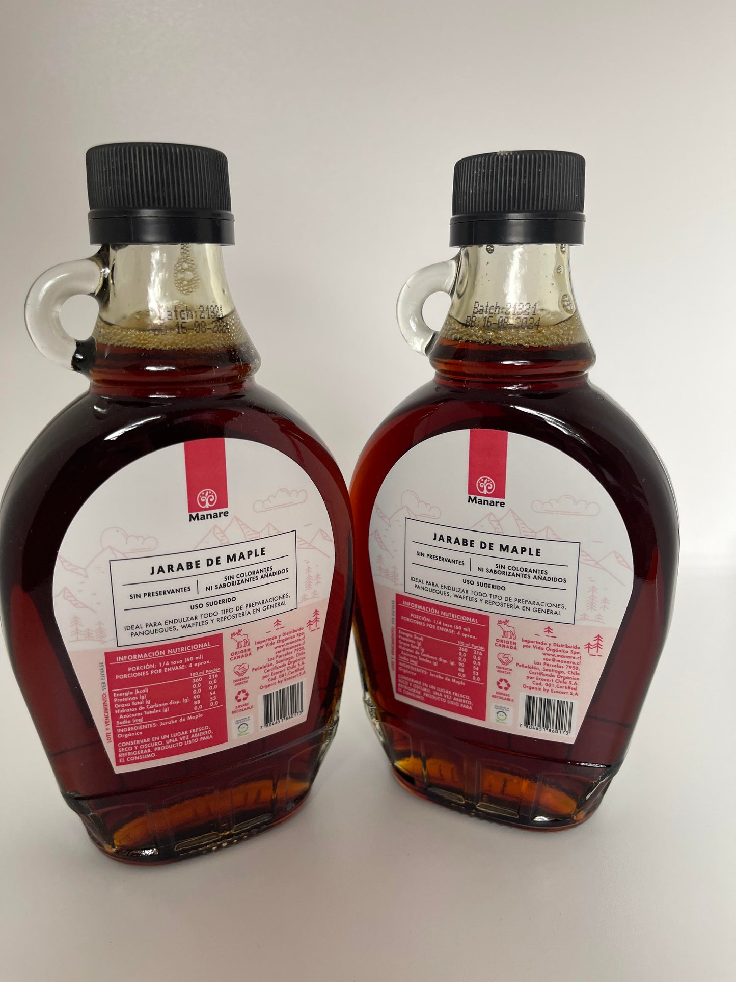 Producto nuevo ‼️Jarabe de Maple Orgánico 250 ml formato de vidrio