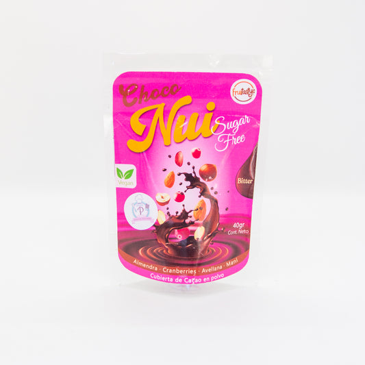 Choco nui fruitos secos cubiertos de chocolate - 40gr