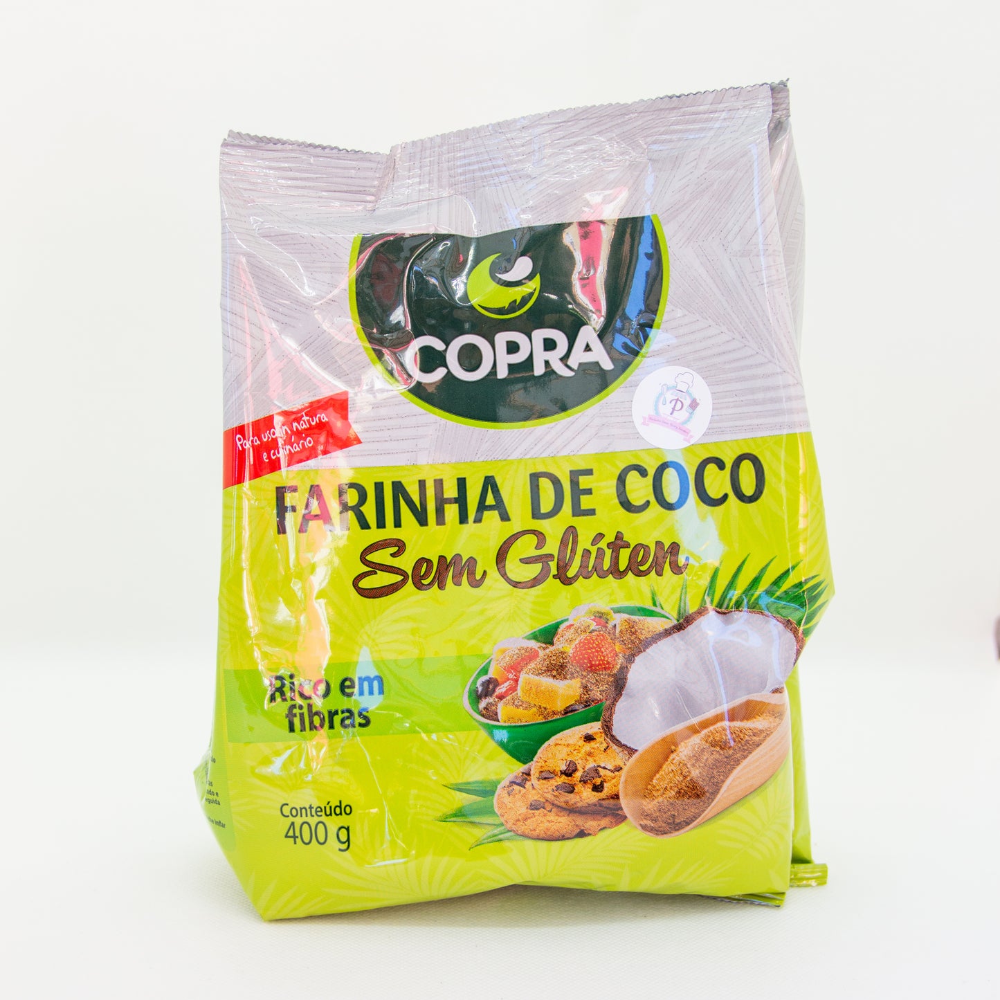 Harina de coco sin glúten 100% natural "Copra" - 400gr