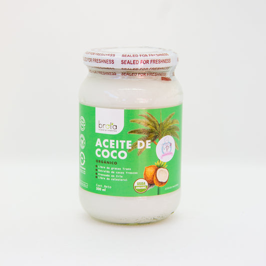 Aceite de coco orgánico "Brota"