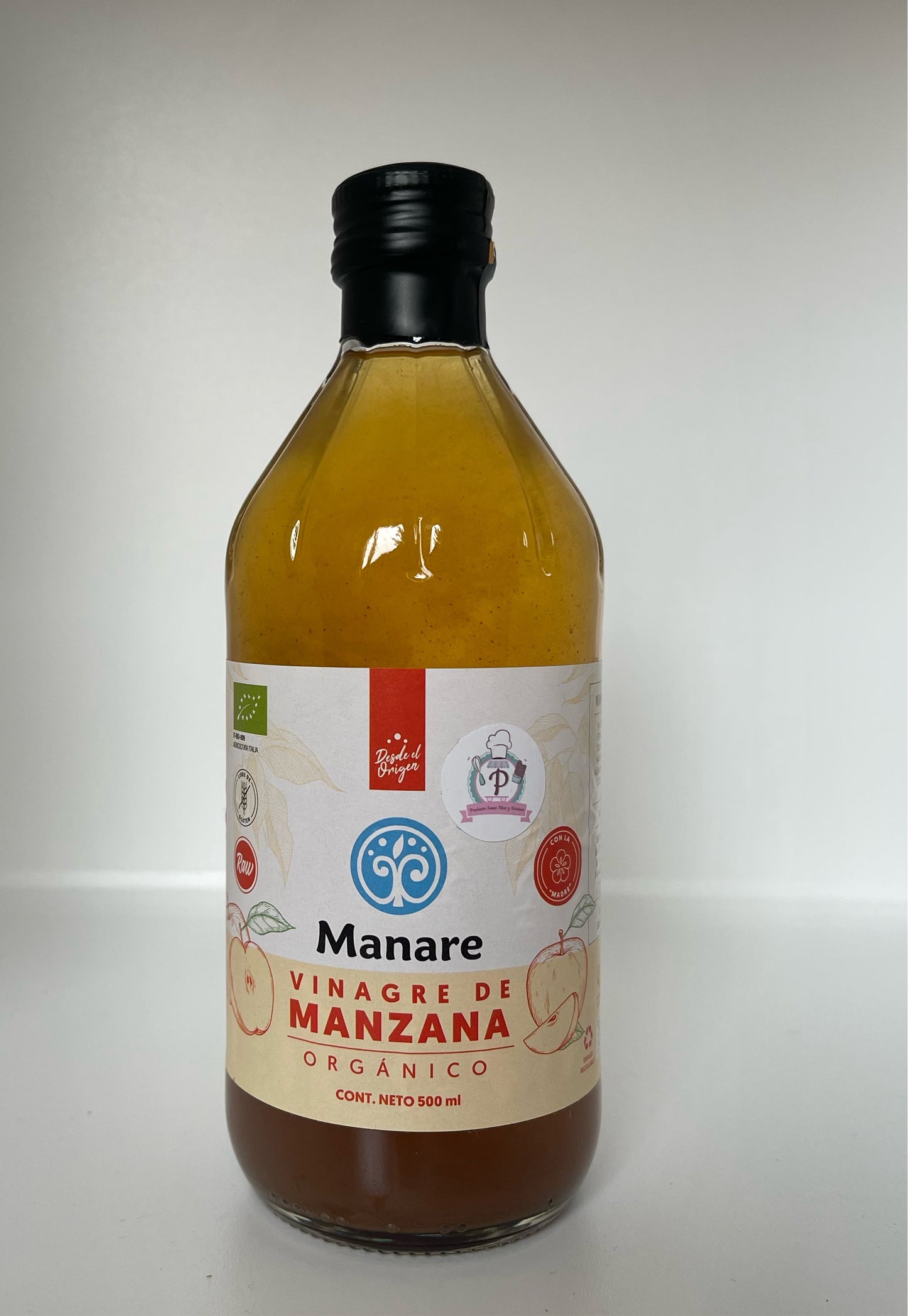 Vinagre de manzana orgánico "Manare" -
