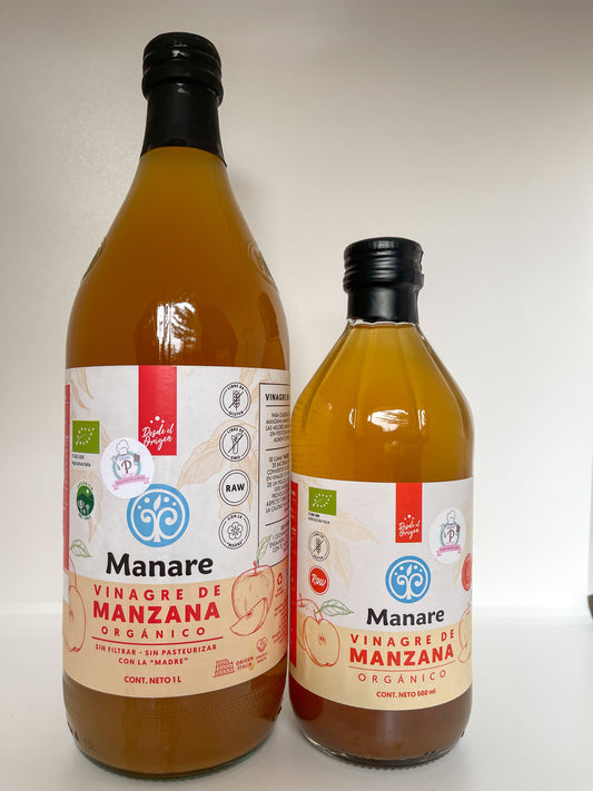 Vinagre de manzana orgánico "Manare" -