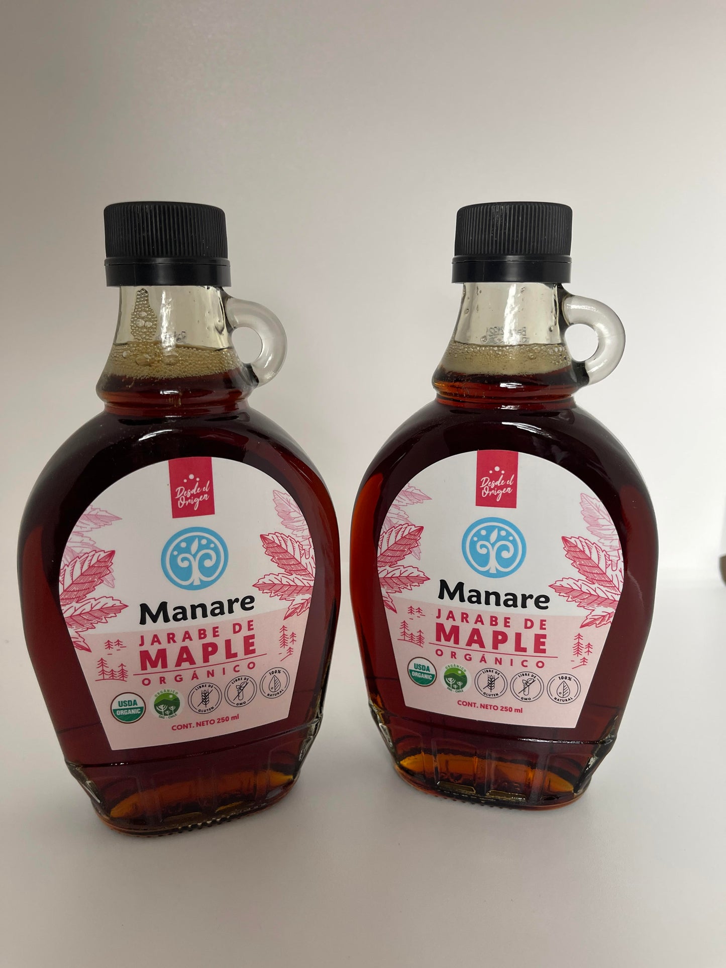 Producto nuevo ‼️Jarabe de Maple Orgánico  250 ml formato de vidrio